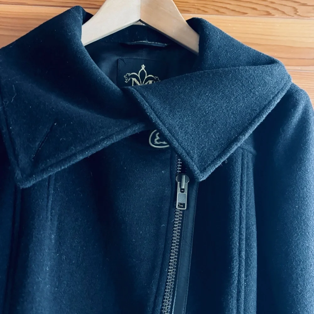 Mackage Wool and Leather Jacket - Picture 3 of 5